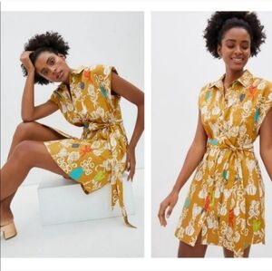 Anthropologie Maeve Toni Tunic Dress Size XS